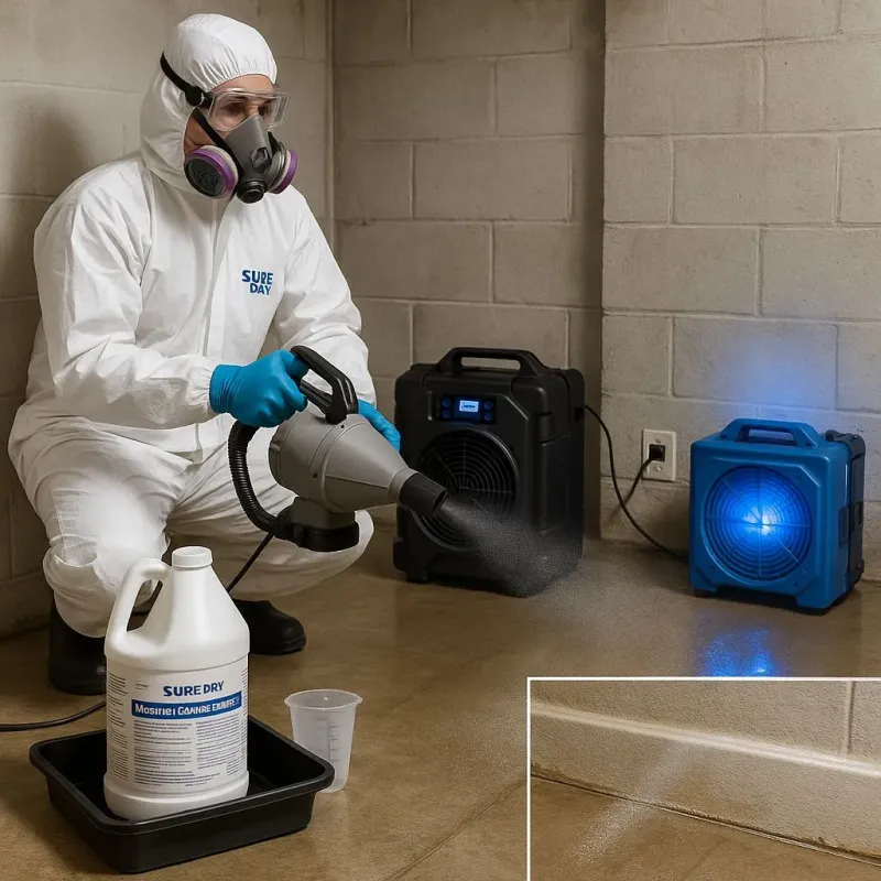 Sanitization and Odor Removal process in Albany, MN