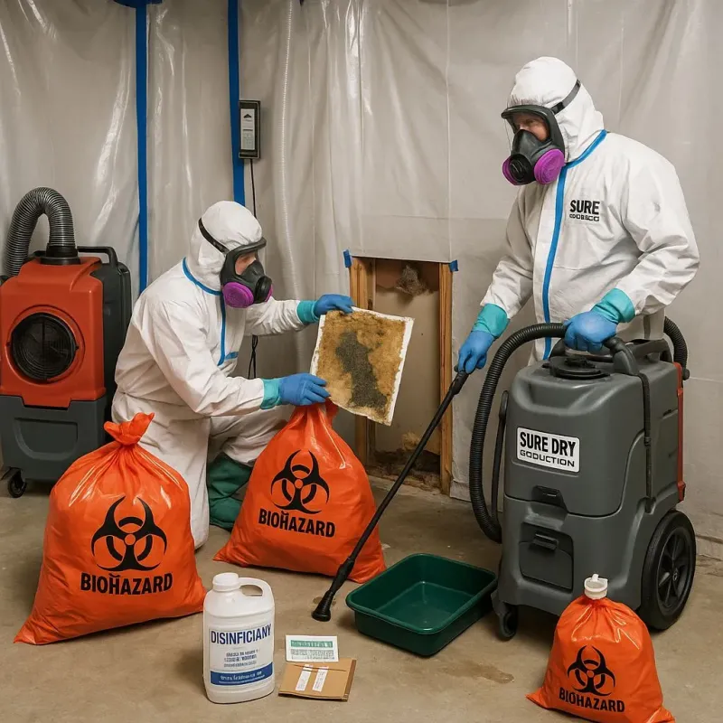Contaminated Water Handling Protocols process in Albany, MN