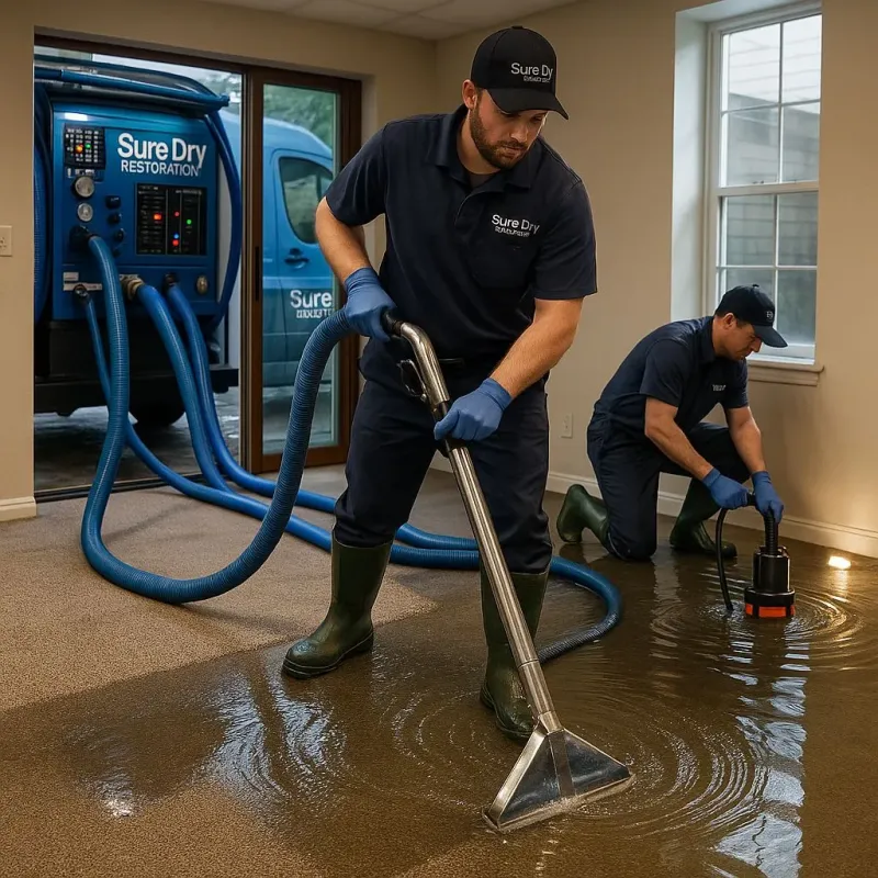 Water Extraction and Removal process in Albany, MN